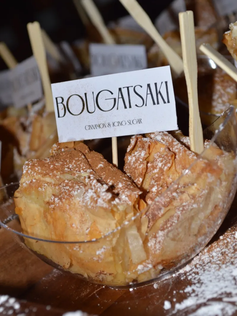 Cinnamon bougatsa at Bougatsaki in Brunswick